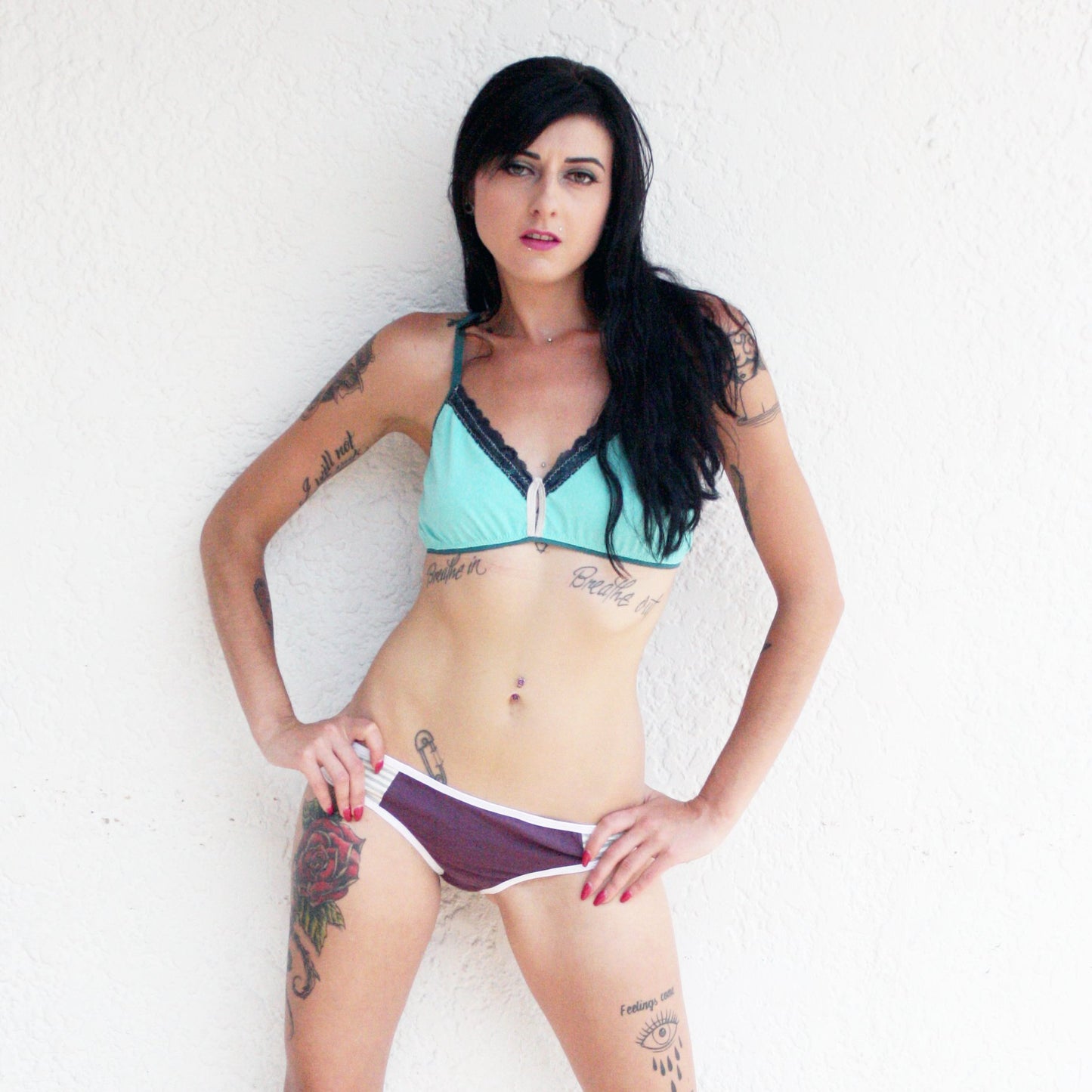 Eco Briefs. Low Rise Underwear. Assorted fibres and colours.